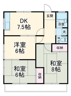 コーポ青島【2階】の間取り