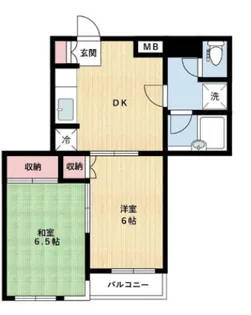 浜町中川ハイム【3階】の間取り