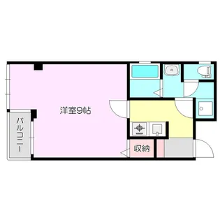 パークシティ東三国【2階】の間取り