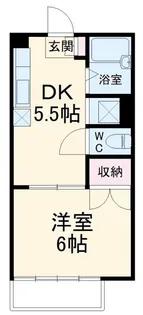 サマックスガーデニアハイツ【2階】の間取り