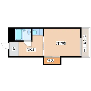 ラポールビル【2階】の間取り