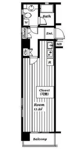 1Kの間取り画像