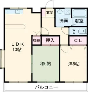 美月マンション【3階】の間取り