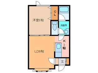 スペースII【2階】の間取り