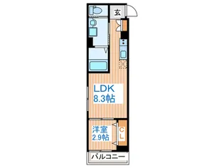 アイ・ウィステリア塩竈【2階】の間取り