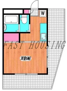 東京都中野区中央1【マンション】の間取り