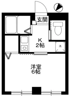 ハイムアルカディア【1階】の間取り