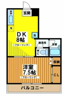 メゾンド萬歳【2階】の間取り