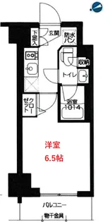 東京都品川区南大井6【マンション】の間取り
