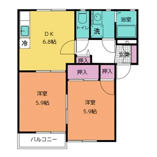 Millennium Star【2階】の間取り