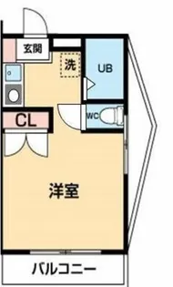 エコーバレー関口【1階】の間取り