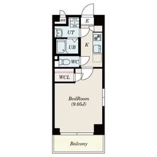 GRANDUKE算所【9階】の間取り