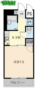 Lumiere KASUGA【3階】の間取り