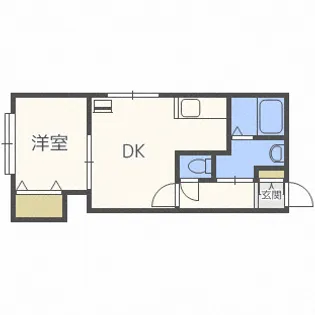 アドラブール元町【3階】の間取り