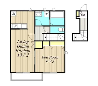 ユアメゾン大塚【2階】の間取り