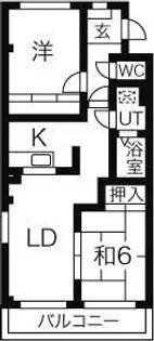 M-COURT11【2階】の間取り