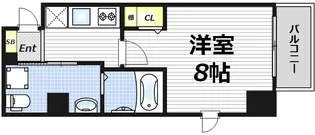 メインステージ西天満T’S SQUAR【11階】の間取り
