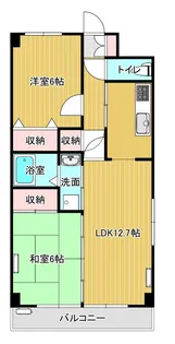 カームネスK【2階】の間取り
