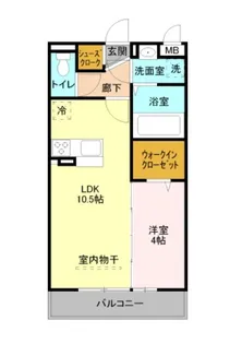 アンクレージュI【3階】の間取り