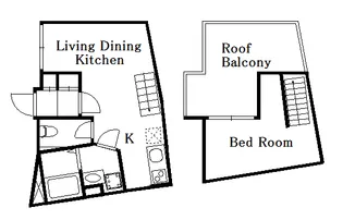 VERT COURT OGIKUBO FRONT【3階】の間取り