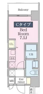 神奈川県川崎市川崎区貝塚1【マンション】の間取り