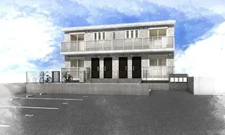 シャンピニオン【2階】の外観