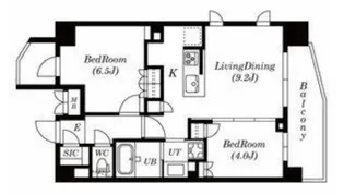 プラチナレジデンス【12階】の間取り
