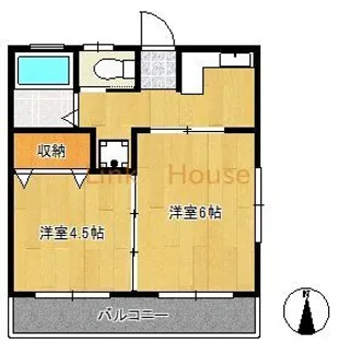 東京都江戸川区中葛西7【アパート】の間取り
