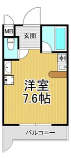 ロイヤルハイツ夙川【3階】の間取り