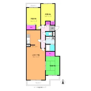 チェリーヒルズ青葉台【1階】の間取り