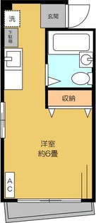 メゾン中葛西【4階】の間取り