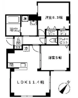 RUANG-ルアン-【1階】の間取り