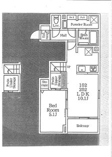 ルピナスガーデン代田【1階】の間取り