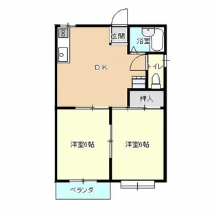 トヨウラ921A【1階】の間取り
