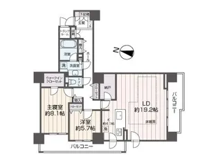 プレミスト円山表参道【10階】の間取り