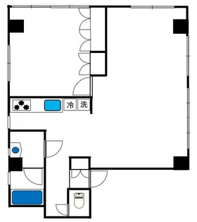 飯島ビル【3階】の間取り