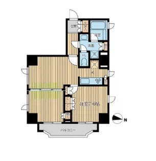 CITY SPIRE 半蔵門【9階】の間取り