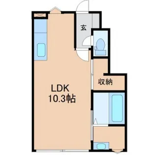 INTEGRAL BRUGGE【1階】の間取り