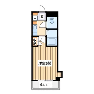 松本ビル【2階】の間取り