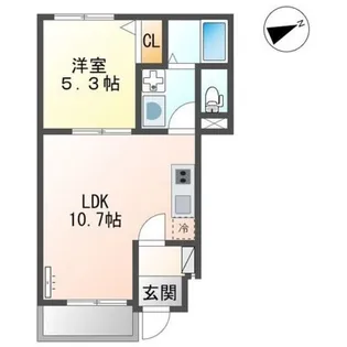 神奈川県横浜市旭区川井本町【アパート】の間取り