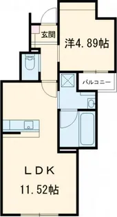 グランツリー井野【1階】の間取り