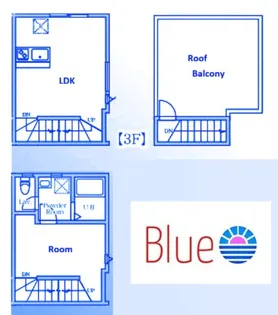 COAST TERRACE 桜山【2階】の間取り