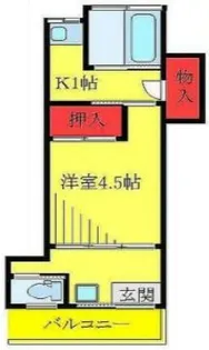 ラルーチェ十条【2階】の間取り