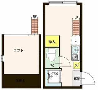 アプリシエイト本駒込【1階】の間取り