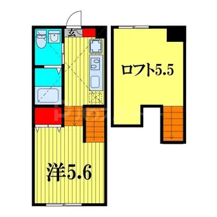 chalet +東中山【2階】の間取り