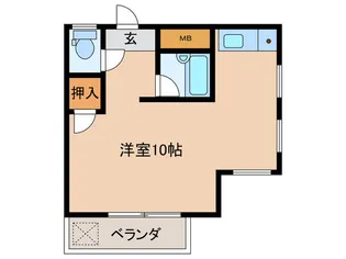 サンハイツ宮田【2階】の間取り