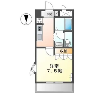 コンフォール K【1階】の間取り