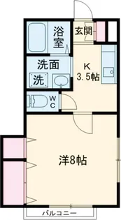 カーサリブレ【2階】の間取り