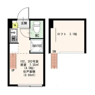 ラ・フォレスタ【2階】の間取り