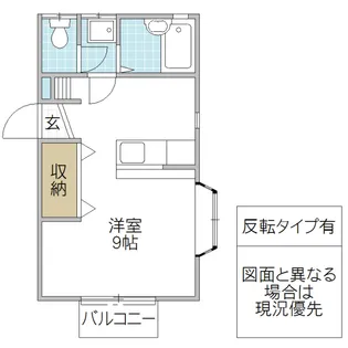 西古内ハイツ C棟【1階】の間取り